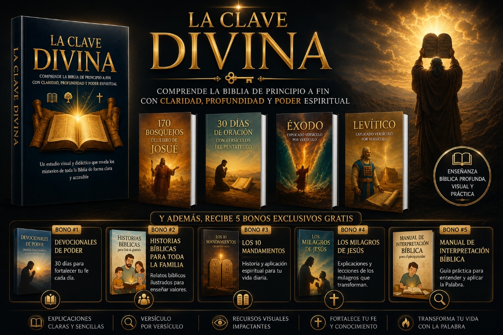 La Clave Divina — Material de estudio bíblico visual completo