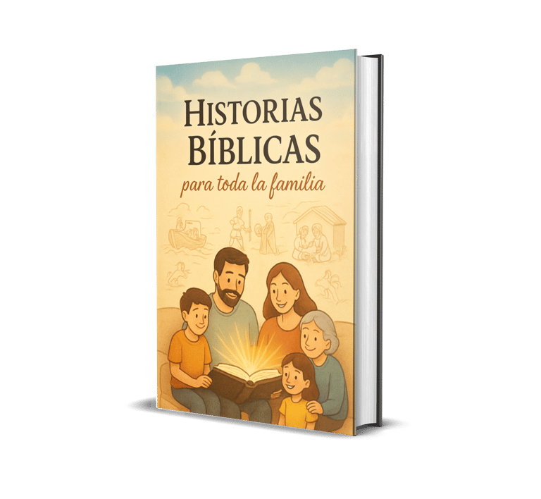 Capa de Historias bíblicas para la familia