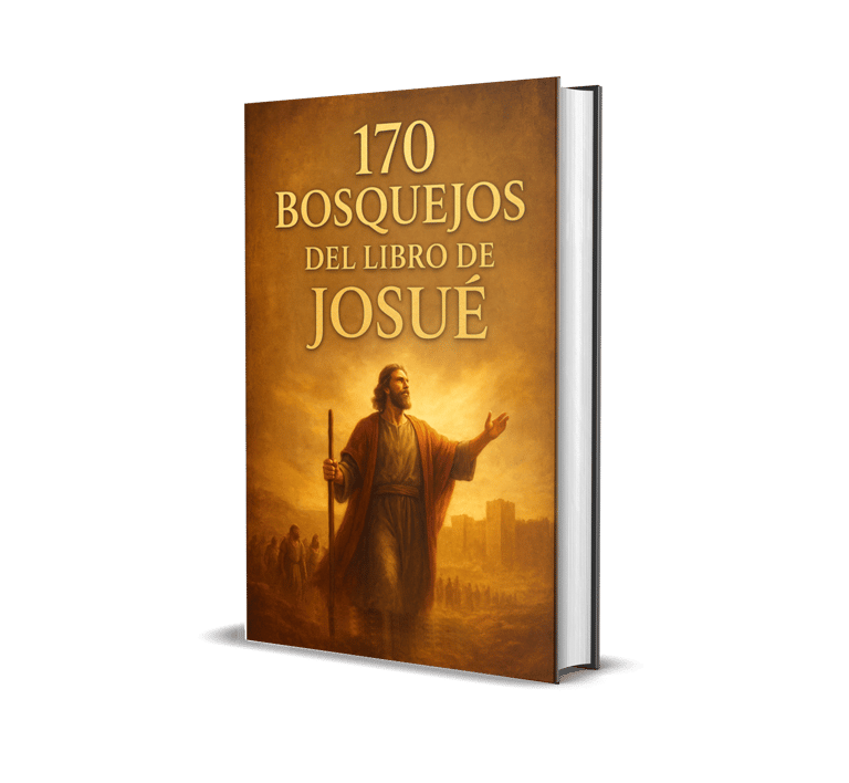 Capa de 170 bosquejos del libro de Josué